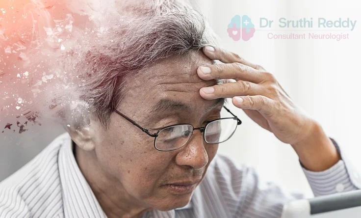 Doctor conducting cognitive assessment for memory loss and Alzheimer’s evaluation.