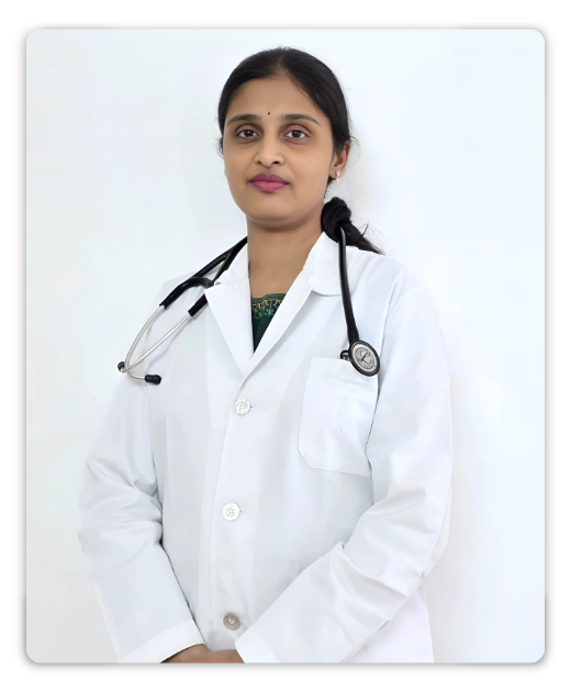Professional photo of Dr. Sruthi Reddy, board-certified neurologist.
